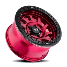 Cargar imagen en el visor de la galería, Dirty Life 9313 Enigma Race 17x9 / 6x139.7 BP / -38mm Offset / 106mm Hub Crimson Candy Red Wheel