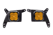 Cargar imagen en el visor de la galería, Diode Dynamics SS3 Type SV2 LED Fog Light Kit Max - Yellow SAE Fog