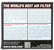 Cargar imagen en el visor de la galería, K&amp;N Universal Rubber Filter Centered Flange 3in OD / 3.5in H / 1.5in Flange ID