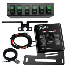 Load image into Gallery viewer, sPOD 07-08 Jeep Wrangler JK SourceLT w/Red LED Switch Panel