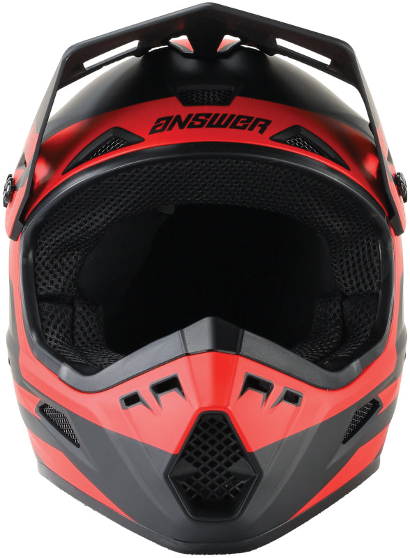 Answer AR1 Sweep Helmet Black/Red - Medium