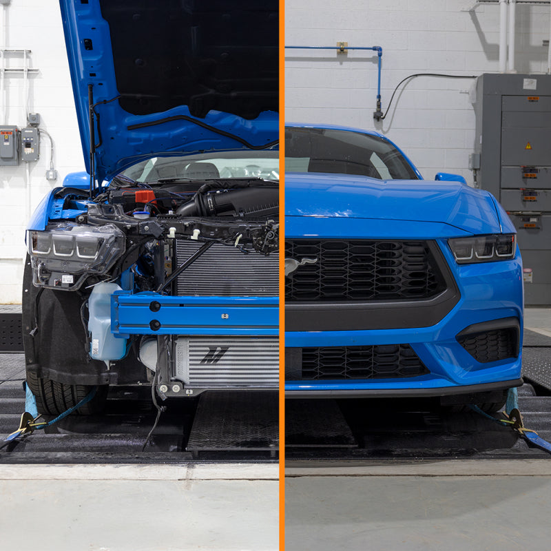 Mishimoto 2024+ Ford Mustang 2.3L EcoBoost Performance Intercooler Kit - Silver/Black