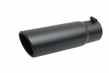 Cargar imagen en el visor de la galería, Gibson Black Ceramic Rolled Edge Angle Exhaust Tip