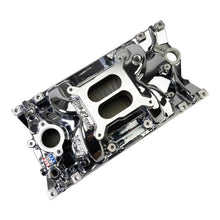 Cargar imagen en el visor de la galería, Edelbrock Chevy Vortec SB Performance EPS Manifold - Chrome Plasma Finish