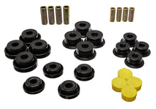 Cargar imagen en el visor de la galería, Energy Suspension 97-06 Jeep Wrangler TJ/YJ Black Front Control Arm Bushings (Must reuse OEM Outer S