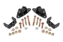 Cargar imagen en el visor de la galería, BMR 14-19 Chevrolet Corvette Motor Mount Kit - Black Hammertone