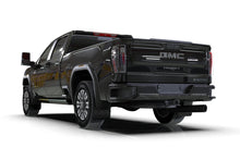 Cargar imagen en el visor de la galería, Rally Armor 20-26 GMC Sierra 2500/3500 HD Denali Black Mud Flap w/White Logo