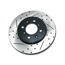 Load image into Gallery viewer, BLOX Racing Slotted And Cross-Drilled Rotor Left Side