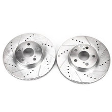 Cargar imagen en el visor de la galería, Power Stop 09-10 Pontiac Vibe Front Evolution Drilled &amp; Slotted Rotors - Pair