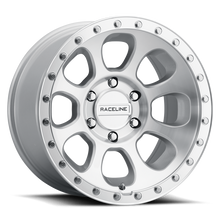 Cargar imagen en el visor de la galería, Raceline 961MC Bolt 17x9in / 8x180 BP / -12mm Offset / 130.81mm Bore - Machined Cc