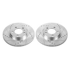 Cargar imagen en el visor de la galería, Power Stop 11-16 Mini Cooper Countryman Front Evolution Drilled &amp; Slotted Rotors - Pair
