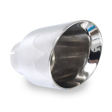 Cargar imagen en el visor de la galería, Stainless Works Conical Double Wall Slash Cut Exhaust Tip - 4in Body 3in Inlet