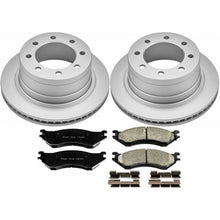 Cargar imagen en el visor de la galería, Power Stop 06-08 Dodge Ram 1500 Rear Z17 Evolution Geomet Coated Brake Kit