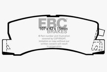 Cargar imagen en el visor de la galería, EBC 90-91 Lexus ES250 2.5 Redstuff Rear Brake Pads