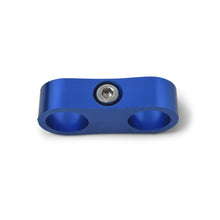 Cargar imagen en el visor de la galería, Russell Hose Separator For -10 Braided Hose Blue Anodize (2 Pack)