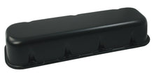 Cargar imagen en el visor de la galería, Moroso Chevrolet Big Block Valve Cover - Tall - No Logo - Black Wrinkle Finished Aluminum - Pair
