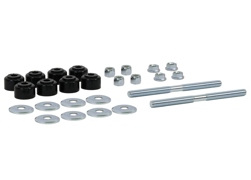 Whiteline Plus Universal Sway Bar Link Threaded Rod w/ Poly Bushes 140mm