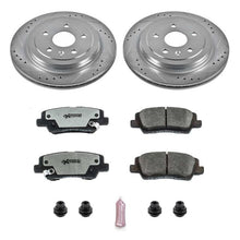 Cargar imagen en el visor de la galería, Power Stop 14-18 Cadillac CTS Rear Z26 Street Warrior Brake Kit