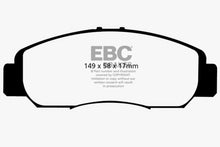 Cargar imagen en el visor de la galería, EBC 06-11 Acura CSX (Canada) 2.0 Greenstuff Front Brake Pads