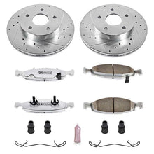 Cargar imagen en el visor de la galería, Power Stop 99-02 Jeep Grand Cherokee Front Z26 Street Warrior Brake Kit