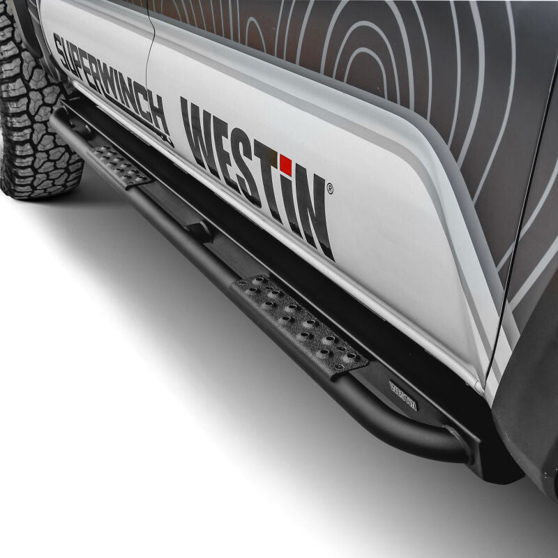 Westin 05-23 Toyota Tacoma Rock Slider - Textured Black