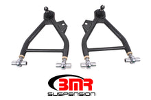 Cargar imagen en el visor de la galería, BMR 94-04 Mustang Lower A-Arm (Coilover Only) w/ Adj. Rod End and STD. Ball Joint - Black Hammertone