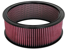 Cargar imagen en el visor de la galería, aFe MagnumFLOW Air Filters Round Racing P5R A/F RR P5R 14OD x 12ID x 5H E/M (Blk/Red)