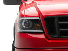 Load image into Gallery viewer, Raxiom 04-08 Ford F-150 Axial Series LED Proj Headlights/Seq LED Bar- Black- Clear Lens