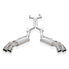 Cargar imagen en el visor de la galería, Stainless Works 2016-18 Camaro SS Exhaust 3in X-Pipe AFM Valves NPP Replacement Valves 4in Quad Tips