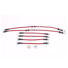 Cargar imagen en el visor de la galería, Power Stop 09-15 Mitsubishi Lancer Front &amp; Rear SS Braided Brake Hose Kit