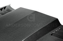 Load image into Gallery viewer, Anderson Composites 10-13 Chevy Camaro TT-Style Carbon Fiber Hood