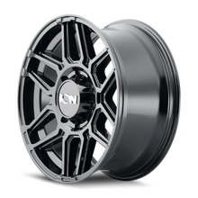 Cargar imagen en el visor de la galería, ION Type 146 17x9 / 6x135 BP / 0mm Offset / 87.1mm Hub Gloss Black Wheel
