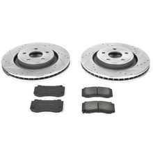 Cargar imagen en el visor de la galería, Power Stop 06-10 Jeep Grand Cherokee Front Z23 Evolution Sport Brake Kit