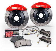 Cargar imagen en el visor de la galería, StopTech 02-10 Lexus SC430 Rear BBK Kit w/Blue ST-40 Calipers 355x32mm Zinc Drilled