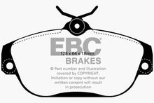 Cargar imagen en el visor de la galería, EBC 91-93 Volvo 740 2.3 (ABS) (Girling) Ultimax2 Front Brake Pads