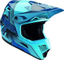 Load image into Gallery viewer, Answer AR1 Vendetta Helmet Blue/Dark Blue Youth - Small