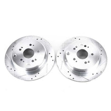 Cargar imagen en el visor de la galería, Power Stop 07-18 Acura RDX Rear Evolution Drilled &amp; Slotted Rotors - Pair