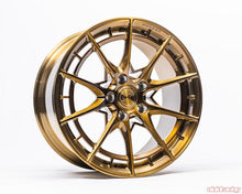 Cargar imagen en el visor de la galería, VR Forged D03-R Wheel Brushed Gold 18x9.5 +45mm 5x120