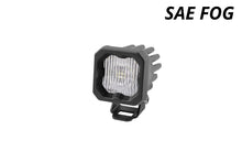 Cargar imagen en el visor de la galería, Diode Dynamics Stage Series C1 LED Pod - White SAE Fog Standard WBL Each