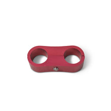 Load image into Gallery viewer, Russell Hose Separator For -10 Braided Hose Red Anodize (2 Pack)
