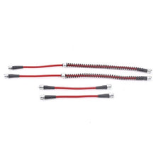 Cargar imagen en el visor de la galería, Power Stop 12-13 Volkswagen Golf R Front &amp; Rear SS Braided Brake Hose Kit