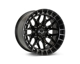 Vossen HFX-1 20x9 - 8x165.1 - ET18 - Deep Face - 125.1 - Tinted Gloss Black Wheel
