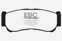 Cargar imagen en el visor de la galería, EBC 07-09 Hyundai Santa Fe 2.7 Yellowstuff Rear Brake Pads