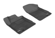 Cargar imagen en el visor de la galería, 3D MAXpider 2009-2014 Nissan Maxima Kagu 1st Row Floormat - Black