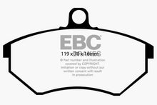 Cargar imagen en el visor de la galería, EBC 94 Volkswagen Cabriolet 1.8 Redstuff Front Brake Pads