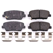 Load image into Gallery viewer, Power Stop 2010 Hyundai Genesis Rear Z17 Evolution Ceramic Brake Pads w/Hardware