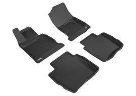 3D MAXpider 12-18 Maserati Granturismo Sport Kagu Floor Mat- Black R1 R2