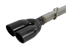 Cargar imagen en el visor de la galería, aFe Gemini XV 3in 304 SS Cat-Back Exhaust w/ Cutout 19-21 GM Silverado/Sierra 1500 V8- w/ Black Tips