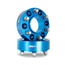 Cargar imagen en el visor de la galería, Mishimoto Borne Off Road Wheel Spacers - 6x135 - 87.1 - 50 - M14 - Blue