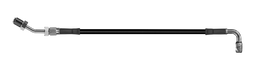 Goodridge 60in Universal Clutch Line w/SS Fittings & Black Hose - 90Deg Banjo w/AN3 Fitting